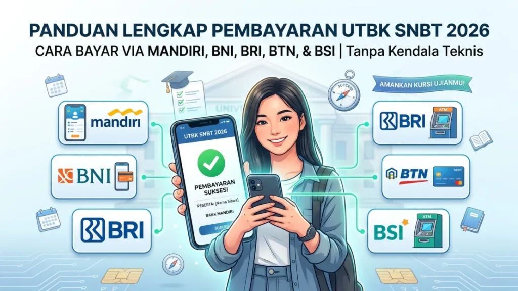 cara bayar UTBK SNBT 2026